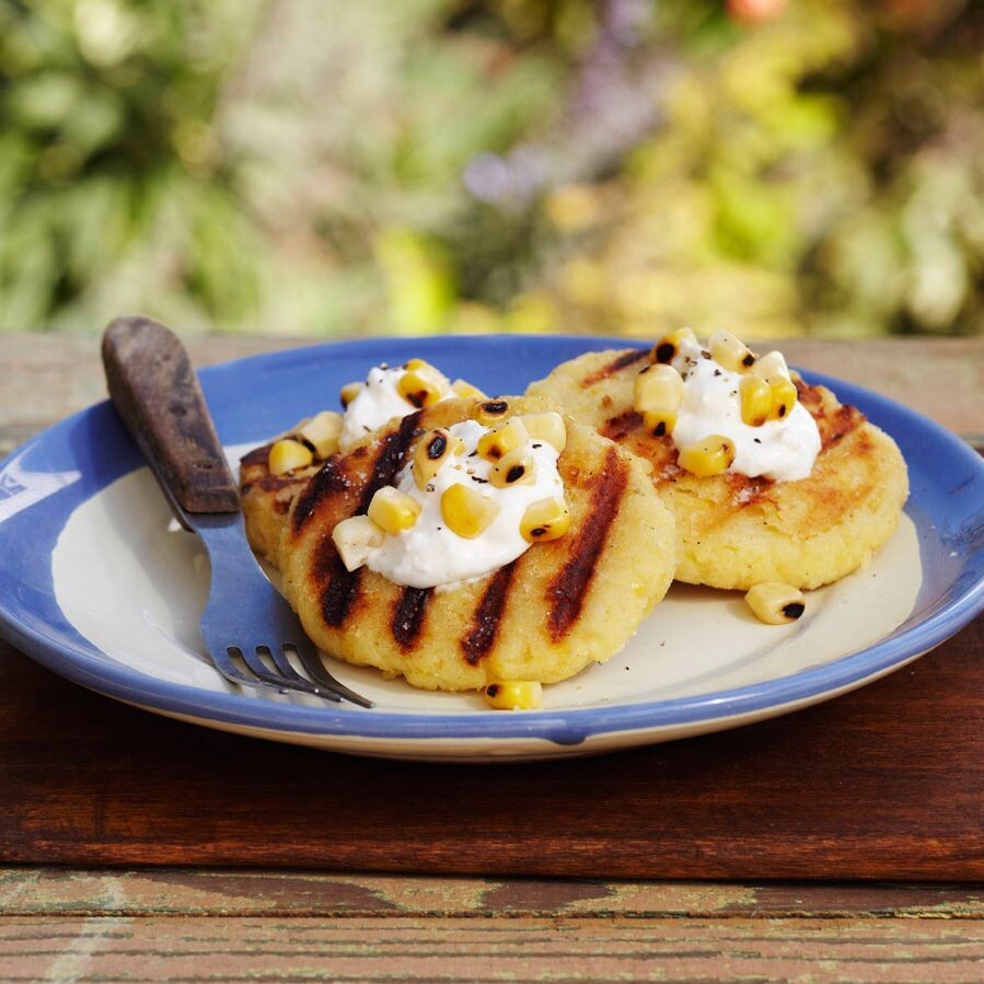Arepa con Queso