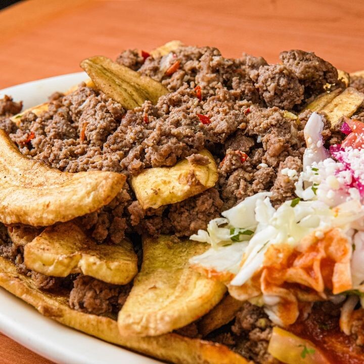 Tajaditas con Carne Molida