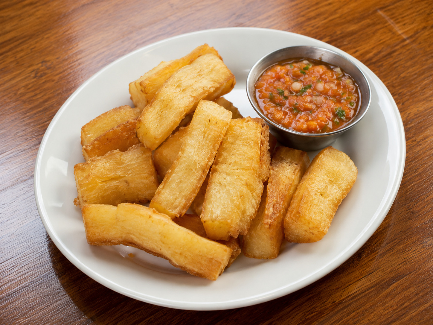 Fried Yuca & Salsa
